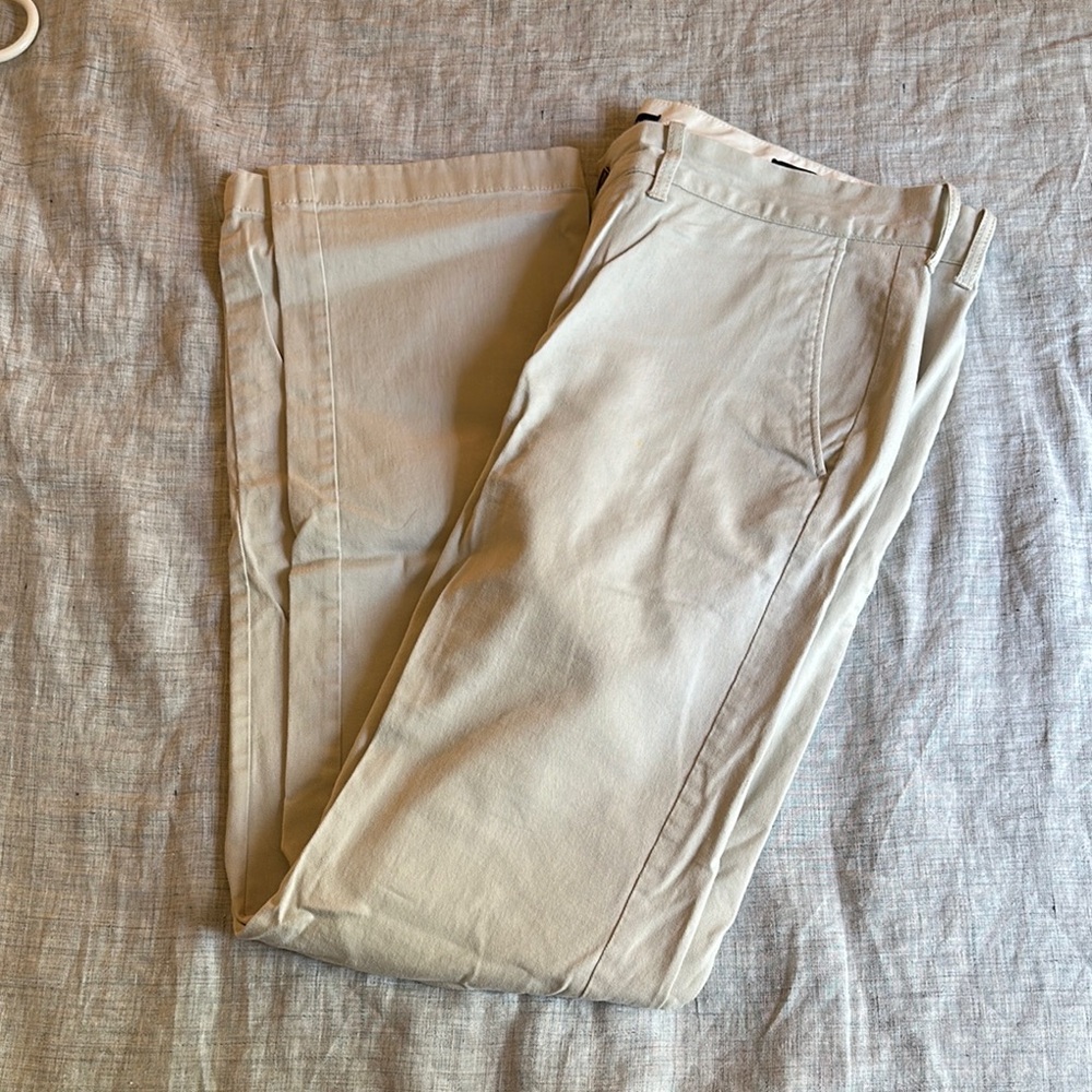 J. Crew Factory Tan Chinos Classic Style